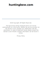 Mobile Screenshot of huntingbow.com